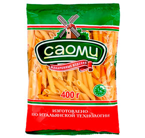 Макаронные изделия 400 г Саоми Перья  гр В м/уп.