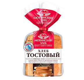 Хлеб Тостовый нарезанный ИП Гуковская 280гр
