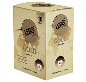 Кофе Lebo Gold молотый в чашку 70гр