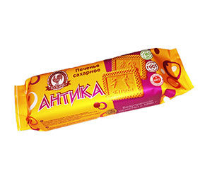 Печенье сахарное Антика 130гр