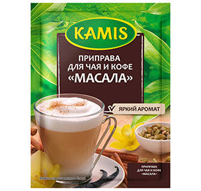 Приправа Kamis для чая и кофе Масала 20г м/у