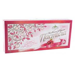 Пастила заварная Белевская Брусника 250гр