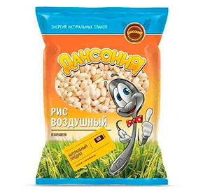 Рис воздушный в карамели Дансония 60гр
