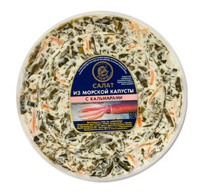 Морская капуста с кальмаром 180гр