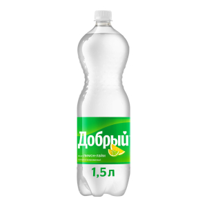 Напиток б/а Добрый Лимон - Лайм газ 1,5л пэт / Мултон Партнерс
