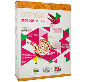 Отруби амарантовые Garnec 250гр