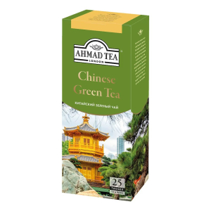 Чай Ahmad Tea Зеленый Китайский пак с ярл 25х2г