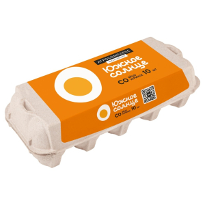 Яйца куриные СО  10шт Агрокомплекс