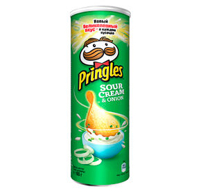 Чипсы картофельные PRINGLES Сметана-лук 165 г