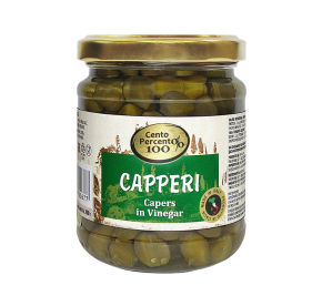 Каперсы в уксусе Cento Percento 150гр