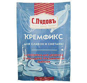 Кремфикс (загуститель) для сливок и сметаны Пудовъ м/у 8г