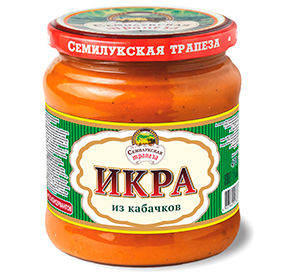 Икра Семилукская трапеза кабачковая ст/б 470гр