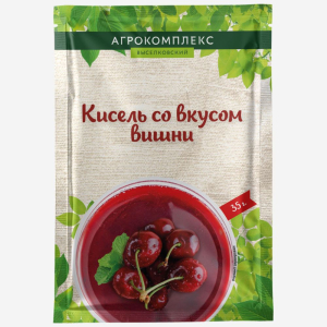 Кисель со вкусом вишни Агрокомплекс 35гр