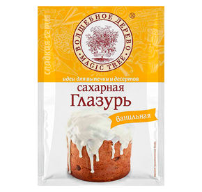 Сахарная глазурь ванильная Волшебное дерево 75гр
