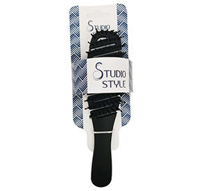 Щетка для волос РЕЛАКС скелет смешаная щетина б/уп