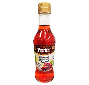 Уксус винный красный Папричи с/б 220мл