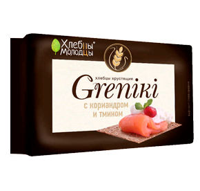 Хлебцы 150г Greniki с кориандром и тмином 120₽