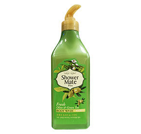 KeraSys гель для душа Shower mate Оливки и зеленый чай 550мл