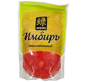 Имбирь Midori маринованный розовый 300гр