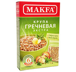 Крупа Макфа Настоящая гречка 400гр