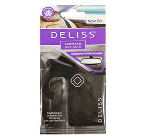 Deliss New Car картонный освежитель воздуха для автомобиля