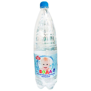 Вода питьевая артезианская природная высшей категории Добрая марка для  детского питания негазиррованная 1,5л