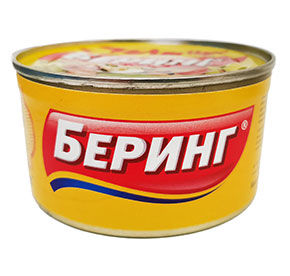 Печень трески Беринг 190гр