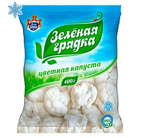 Капуста Цветная замороженная Зеленая грядка 400гр