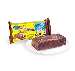 Пирожное бисквитное Chipicao Cake Bar глазированное с кремом со вкусом ваниль 64 г х 12