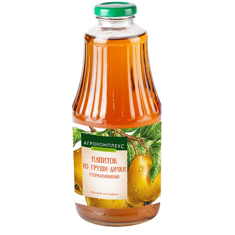 Напиток из груши-дички стерилизованный 1л Агрокомплекс 150₽