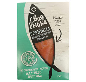 Горбуша х/к ломтики в/у Своя рыбка 150гр
