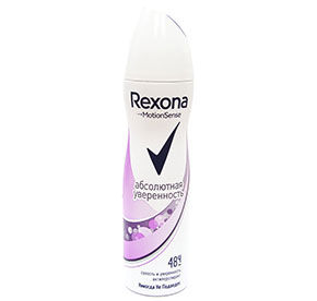 Дезодорант Rexona антиперспирант спрей Абсолютная уверенность 150 мл
