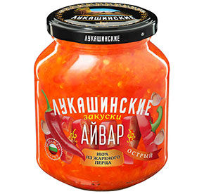 Айвар острый Лукашинские закуски 350гр
