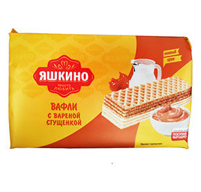 Ваф.Яшкино 200г С вар.сгущенкой