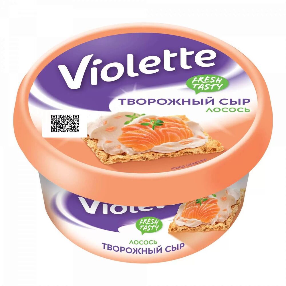 ТворожсырВиолеттас лососем пкор140г м 175₽