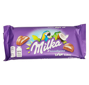 Шоколад Milka Молоко с кококсом 100гр