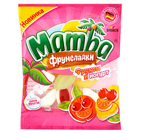 Мармелад Фрумеладки Фрукты и Йогурт м/уп 72гр