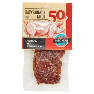 МЯСНОЙ ПРОДУКТ Мясные чипсы 50гр из Свинины