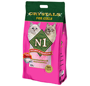 Наполнитель "N 1"  For Girls (силикагелевый) 5 л.           