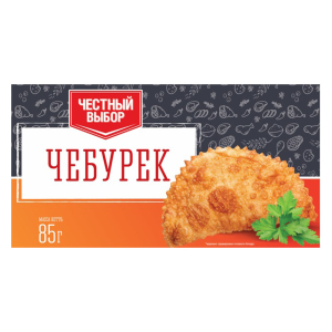 Чебурек с мясом Честный выбор 85гр