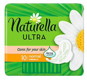 NATURELLA Ultra Женские гигиенические прокладки ароматизированные Camomile Normal Single 10шт ПрКор