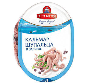 Щупальца кальмара командорского в заливке Классик Санта-Бремор 180гр