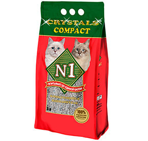 Наполнитель "N 1"  Сompact (Комкующийся)  5л.