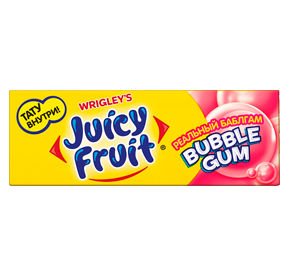 Жевательная резинка Juicy Fruit Реальный Бабл-Гам 14гр