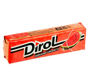 Жевательная резинка DIROL Арбуз 13,6г