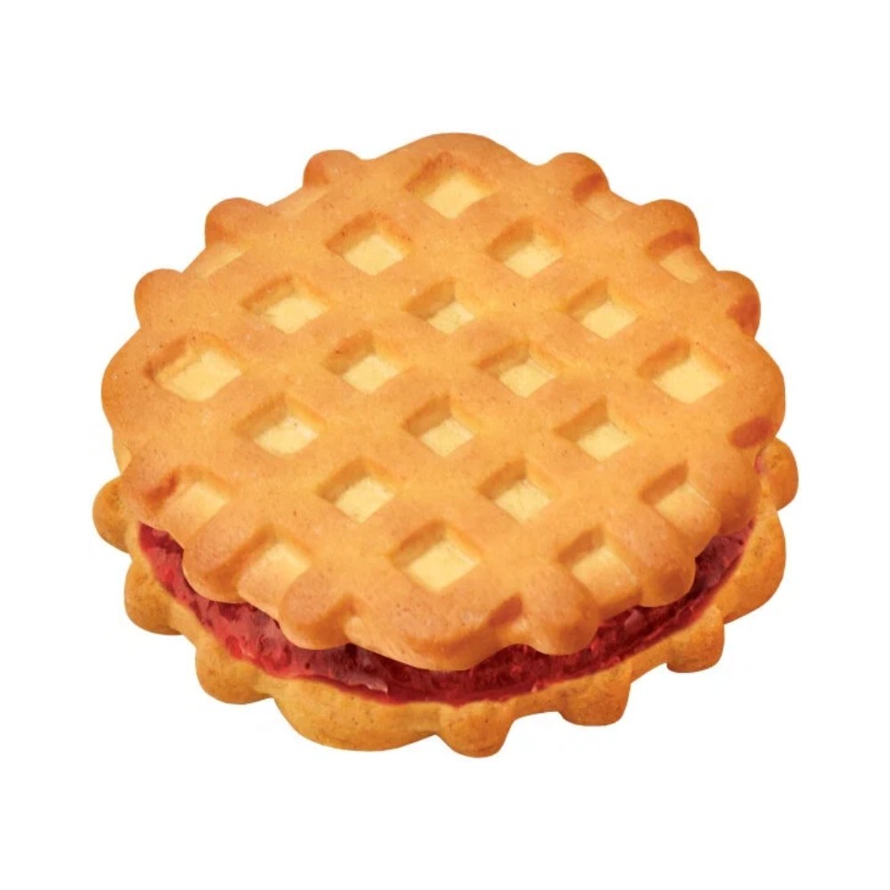 Печенье сдобное Домашние вафельки с малиновой начинкой ТМ Дымка 500₽