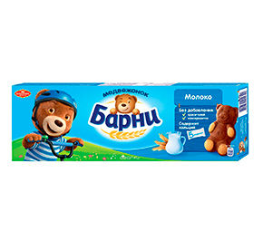 Пирожное МИШКА БАРНИ шок.нач.150гр