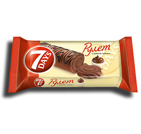Рулет 7 Days какао 300гр