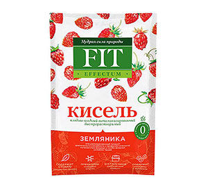 Кисель вит ФитЭффектум земляника, 30гр саше 