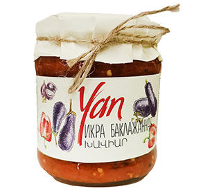 Икра баклажанная Yan 470гр